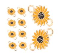 Homoyoyo 10 Pezzi Ad Ammo Floreale A Tema Floreale Per Gioielli Che Producono Ciondoli Per Incantesimi Per Smalto Per Orecchini Per Braccialetti Per La Collana Fai -da