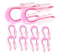 Homoyoyo 10 Pezzi Fermagli per Modellare Naso, Strumento per Sollevare Naso Non Chirurgico, in Silicone Morbido, per Casa e Dormire