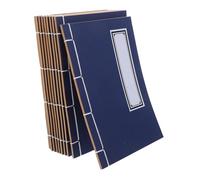 Homoyoyo 10 Pezzi Notebook Kraft Vintage Rilegatura Tradizionale Taccuino Rigido Pagine Bianche Diario Scuola Ufficio Incontri Carta Spessa per Scrittura Scorrevole