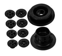 Homoyoyo 10 Pezzi Supporti Radiatore Gomma per Auto Kit Bushing Sospensione Radiatore Superiore e Inferiore Ammortizzatori Supporto Termosifone Resistenti e Facili da Installare per