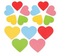 Homoyoyo 100 pezzi Calamite a Forma di Cuore per Lavagna e Frigorifero Adesivi Decorativi Cuore per Uso in Classe Ufficio e Feste Riutilizzabili Tracce