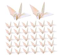 Homoyoyo 100 Pezzi Origami Paper Crane Decorazione Perlata per Matrimonio Shower e Feste con e Pronte all