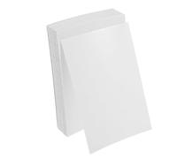Homoyoyo 100 Pezzi Pellicola per Progetti Fai da Te e Ufficio per Foto e Documenti per Plastificare Autoadesiva in Pvc Bianco Opaco, Fogli di Laminazione Trasparenti Non Riflettenti