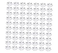 Homoyoyo 1000 Pezzi Bead Caps Ferro Tappi Decorativi Forati per Gioielli Fai da Te Spaziatori Eleganti per Bracciali Collane e Accessori Artigianali