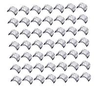 Homoyoyo 100Pezzi Invisibile per Parrucche con Elastico per Fissaggio Sicuro per Professionisti come Infermieri Cuochi e Performer per