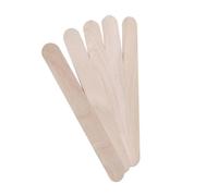 Homoyoyo 100pezzi Spatole in Legno per Ceretta Monouso Estremità Arrotondate per Cera Depilatoria Caldo e Ceretta Strisce per Uso Professionale in Salone per Uso Domestico Fai da Te