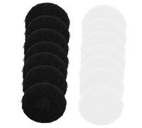Homoyoyo 100pezzi Tappi Per Cuffie in Sostituzione Delle Punte Auricolari Coperture Per Auricolari Ricambio Nero e Per Cuffie Ear
