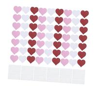 Homoyoyo 108 Pezzi Cuori in Carta Spessa per Bacheche Aula e Decorazioni Feste Colori con Punti per Lavoretti e Progetti Creativi