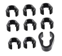 Homoyoyo 10pezzi Clip Per Cavi Microfono Supporto Flessibile Per Organizzazione Cavi Fermacavi Per Asta Microfono Ktv Facile Installazione e Rimozione Design Pratico Per Mantenere Ordine