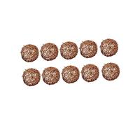 Homoyoyo 10pezzi Palline Decorative di Vite Lavorate Mano Pendenti per Albero da Appendere per Bar Matrimoni Decorazioni Sospese in Rattan
