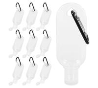 Homoyoyo 10sets Flacone per Mani Ricaricabile Flaconi da Viaggio Contenitori per Mani Flacone Sospeso Vuote per Liquidi per Viaggi e Sport Colore Casuale
