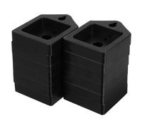 Homoyoyo 12 Pezzi Copertura Posteriore per Meccanismo Orologio in Plastica Resistente Protezione Leggera e Facile da Installare Design Moderno Minimalista per Orologi da Parete Interni