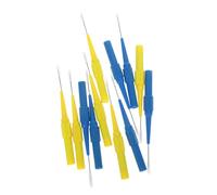 Homoyoyo 12 Pezzi Puntali per Multimetro Non Distruttivo Probes per Test Elettrici Automotive Confezione da Gialli Compatibili con Multimetri