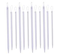 Homoyoyo 12 Pezzi Yarn Knitting Needle Threaders Ergonomic Handle Multipurpose Sewing Tools for DIY Knitting And Embroidery Projects