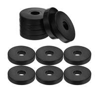 Homoyoyo 12pezzi Cuscinetti Per Rotelle in Resistenti Per Mobili Protezioni Antirumore e Antigraffio Per Pavimenti Inserti Rotondi Per Sedie e Carrelli
