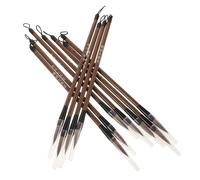 Homoyoyo 12pezzi Pennelli Per Adatti Per Calligrafia e Pittura Cinese Pennelli Giapponesi Per Scrittura e Inclusi Per Calligrafia