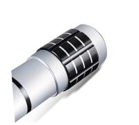 Homoyoyo 12volte Kit Obiettivo Telefono Smartphone Obiettivo Monoculare Con Treppiede Mini Per Foto Di Alta Qualità Argento Per Concorsi Concerti e Osservazione Animali