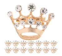 Homoyoyo 15 Spille A Mini Spilla A Con Tiara Da Concorso Spilla Con Strass Spilla Da Bavero Accessorio Per Gioielli Da Donna Abito Sciarpa Festa Di Nozze