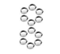 Homoyoyo 16pezzi in Acciaio Inossidabile per Miscelare Vernice Vassoio per Pittura con Beccuccio Strumento per Acquerelli e Modelli Design Portatile e Resistente