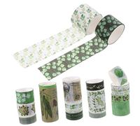 Homoyoyo 18 Nastro Washi Adesivo Decorativo per Diario Scrapbook Stickers Colorati Fai da Te per Creatività Adesivi Rimovibili Senza Vintage per e Regali