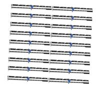 Homoyoyo 18 Pollici righello per bordi da cucire guida ai margini cucitura misuratore cucitura strumento dei pulsanti righello per cucire a scorrevole AbS