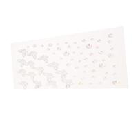 Homoyoyo 1Foglio Adesivi con per Decorazioni Brillanti per Facili Applicare e Resistenti per Occasione e Stile Unico