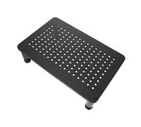Homoyoyo 1pezzi Rialzo per Monitor Regolabile con Pannello Supporto Ergonomico per Computer Alzatina per Scrivania con Design Elegante e Risparmio Spazio