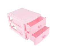 Homoyoyo 1pezzi Scatola Portaoggetti Da Scrivania in Plastica Contenitore Multistrato Organizer Per Cosmetici Scatola Portaoggetti Due Strati Per Casa