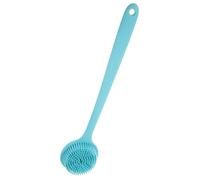 Homoyoyo 1pezzi Spazzola Corpo Doccia Silicone Manico lungo Spazzola da Bagno Scrub Schiena Design Ergonomico Facile Uso Resistente Adatto Tutti Tipi Scelta Bagno Massaggio Famiglia
