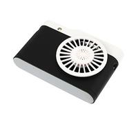 Homoyoyo 1pezzi Ventilatore Sospeso Senza Foglie Elettronico e Pratico Design Forma Di Telecamera Luce e Scatola Per Aromaterapia Ricaricabile