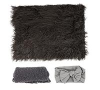 Homoyoyo 1set Accessori Per Fotografia Ragazzo Ragazza Scuro Con Fascia Coperta e Avvolgimento Per Foto Di Ragazzo Ragazza Perfetti Per Commemorazioni e Scatti Creativi