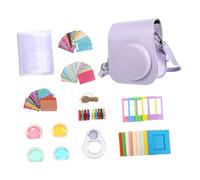 Homoyoyo 1set Borsa Protettiva Per Fotocamera Istantanea Mini Pu Con Filtri Colorati e Accessori Per Shopping e Attività All Aperto Completo Per Personalizzare Le Tue Foto