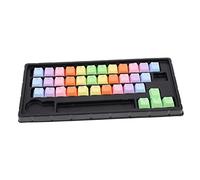 Homoyoyo 1set Keycaps Per Tastiera Rainbow Facile Installazione Design Unisex Resistente e Urti Per Computer e
