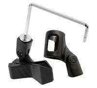 Homoyoyo 1set Supporto Microfono Metallo Per Sax Clip Pratica e Resistente Per Performance Musicali Compatibile Con Vari Microfoni Design Ergonomico e Affidabile