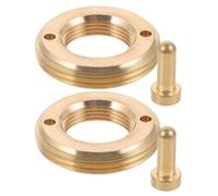 Homoyoyo 2 Pezzi Adattatore Nmo per Antenna Vhf Uhf Staffa in Lega di Alluminio, Design Adattabile e Soluzione Portatile per Sostituzione Rapida in Auto e Uso Amatoriale