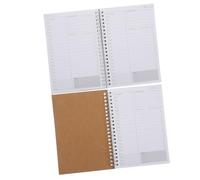 Homoyoyo 2 pezzi Blocchi Note Piccoli con Rilegatura Spirale Planner per Studenti e Insegnanti Taccuino Organizzatore Giornaliero per Appunti Sketch e Pianificazione Quotidiana Copertina