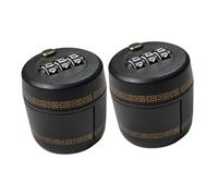 Homoyoyo 2 pezzi Blocco Combinazione per Bottiglie di Vino e Whisky Tappo Sicurezza con Codice Cifre per Protezione Bottiglie Alcoliche per Famiglie Conviventi