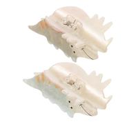 Homoyoyo 2 Pezzi Clip Dinosauro in Acrilico Leggero Morsetto Antiscivolo per Acconciature Quotidiane e Party Accessori Animali per Ragazze Grip e Resistente al Vento