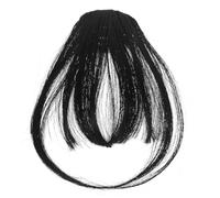 Homoyoyo 2 pezzi Clip in Frangia Naturale per Donna Extension Invisibili Effetto Volume Adatta Tutti i Volti per Quotidiano e Feste