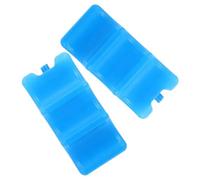 Homoyoyo 2 Pezzi Contenitore di Cristalli di Ghiaccio Riutilizzabile 600ml | Pe, Facile da Pulire e Mantiene la Forma Dopo Congelamento, per Borse Pranzo e Camera