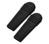 Homoyoyo 2 Pezzi Copri Maniglie Freno Carrozzina in PVC Resistente Accessori Ricambio per Carrozzina Disabili Facili Installare e Compatibili con Modelli Migliorano Comfort e Sicurezza