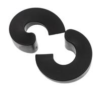 Homoyoyo 2 pezzi Fermaporta Silenzioso in Plastica Morbida Fermaporte Antiscivolo Protettivo per Animali Blocca Porte Traccia per Pavimenti Laminato