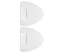 Homoyoyo 2 Pezzi Gessetto Bianco per Tessuti in Plastica Comfort Ergonomico, per Progetti di Quilting e Sartoria, Marcatura Accurata per Appassionati di Cucito e Professionisti