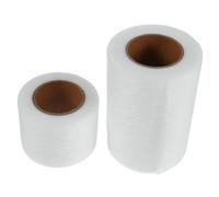 Homoyoyo 2 Pezzi Nastro Adesivo Termoadesivo Doppia Faccia Leggero e Resistente Fusibile per Tessuti Colla da Tessuto Caldo Adesivo per Cucito e Creazioni Diy