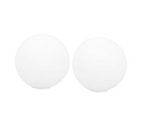 Homoyoyo 2 pezzi Paralume in Vetro Opalino Satinato per Lampadari Soffitto Paralume Decorativo Resistente per Soggiorno Camera da Letto Bar e Cucina