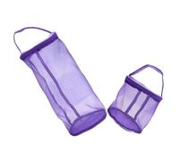 Homoyoyo 2 Pezzi Sacchetti Rete Circolari Organizer per Lavori Maglia e Uncinetto Leggeri e Portatili Ventilati e Resistenti per Progetti Cucito e creatività