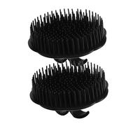 Homoyoyo 2 pezzi Spazzola Massaggiante per Capelluto Design Ergonomico Setole Morbide per Massaggio Rilassante e Pulizia Veloce per e Viaggio
