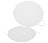 Homoyoyo 2 pezzi Tovaglioli Fleece Doppio Asciugamano Maschera Idratante e Purificante per Riutilizzabile e Compatto per Trattamenti Skincare
