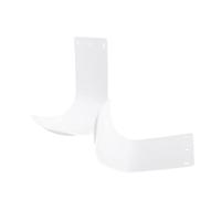 Homoyoyo 2 Pezzi Vassoio Antigoccia Bianco per Dispenser Sapone Liquido da Parete Design per Protezione Muro e Pavimento per Uso Domestico e Hotel