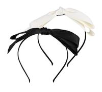 Homoyoyo 2 Pz Archetto Ad Arco Fascia Per Per Lo Styling Dei Fascia Per Con Fiocchi in Civetta Accessori Per Arco Da Donna Fascia Per Con Fiocco Festa Nastro